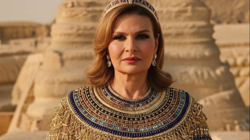 يسرا بالزي الفرعوني