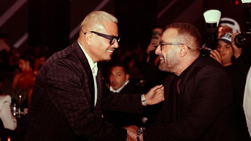 الهضبة وأحمد السقا