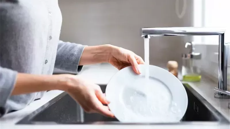 غسل الاطباق