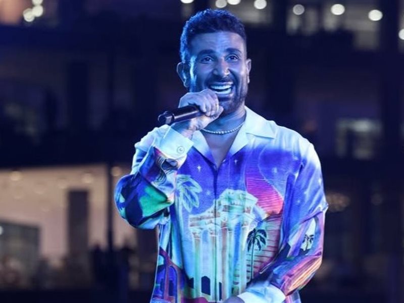 أحمد سعد يروج لحفله الجديد في لندن يوم 13 نوفمبر الجاري