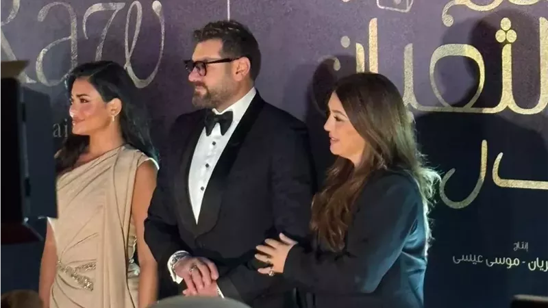 كندة علوش وعمرو يوسف