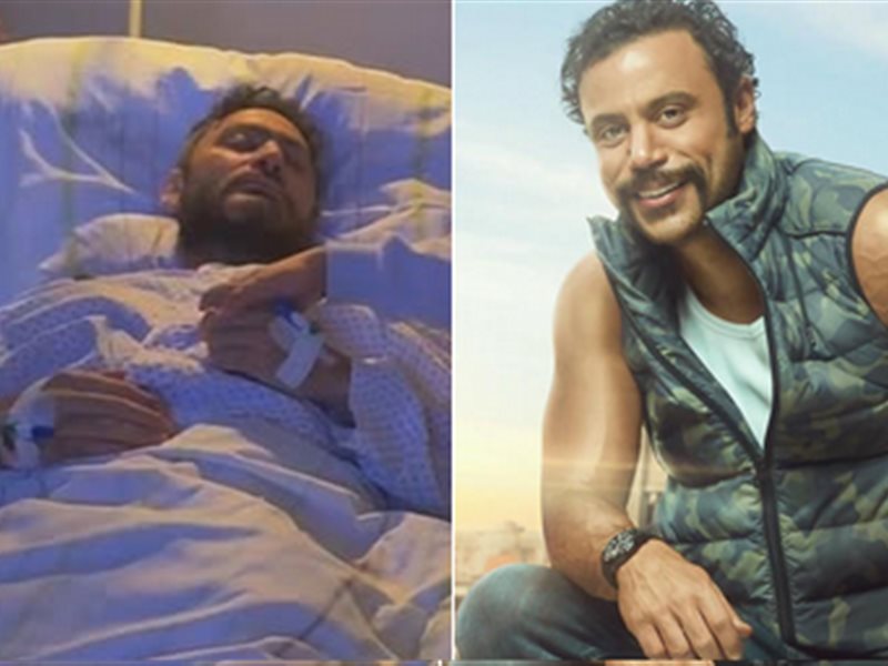 محمد عادل إمام يدعم تامر حسني في أزمته الصحية: هترجع أقوى من الأول
