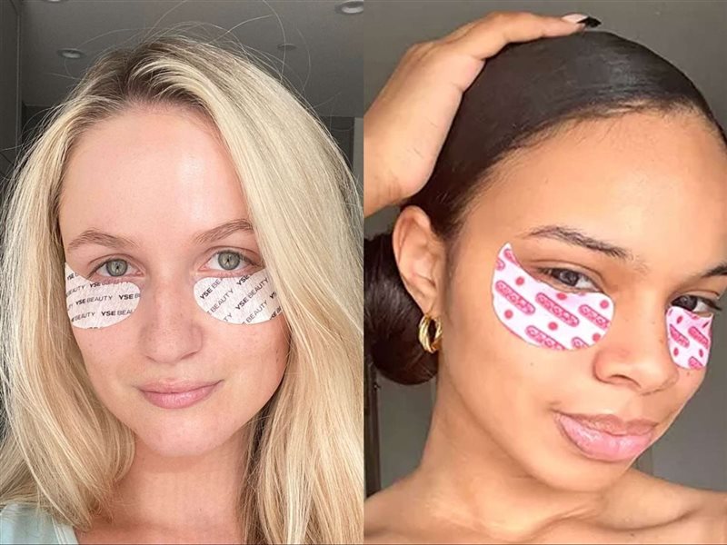  للحفاظ على عيون مشدودة وناعمة ومشرقة.. استخدمي لاصقات تحت العين