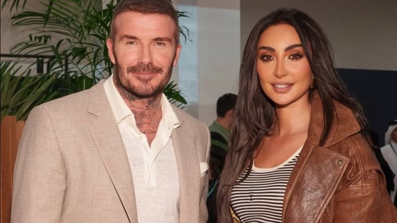 ديفيد بيكهام ونور