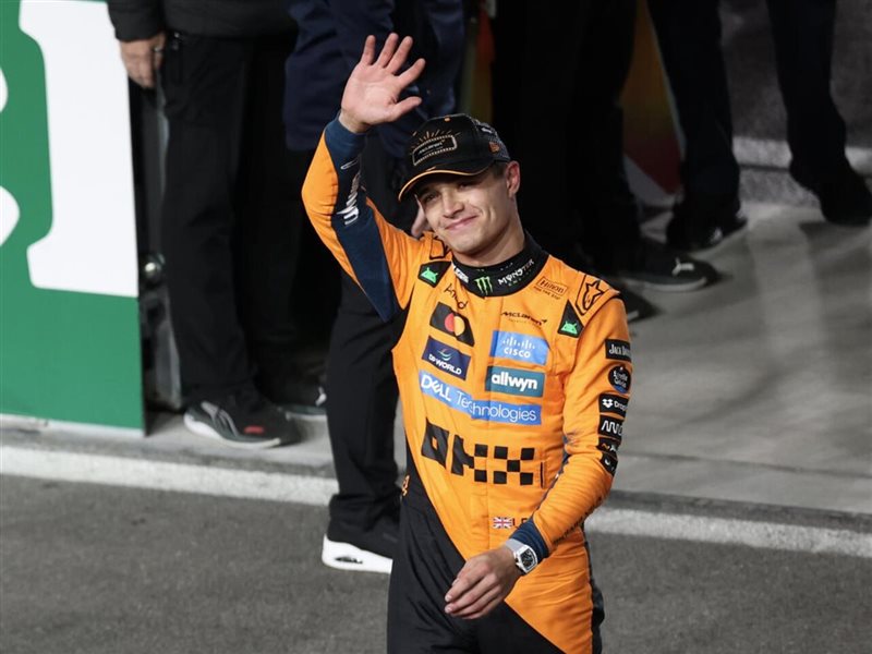  نوريس يقترب من اللقب بعد أداء مميز في التجارب الحرة