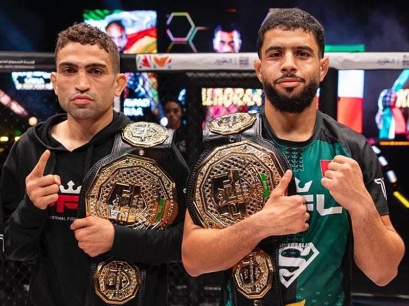  أبطال عرب يتوجون في ختام دوري المقاتلين المحترفين 2025