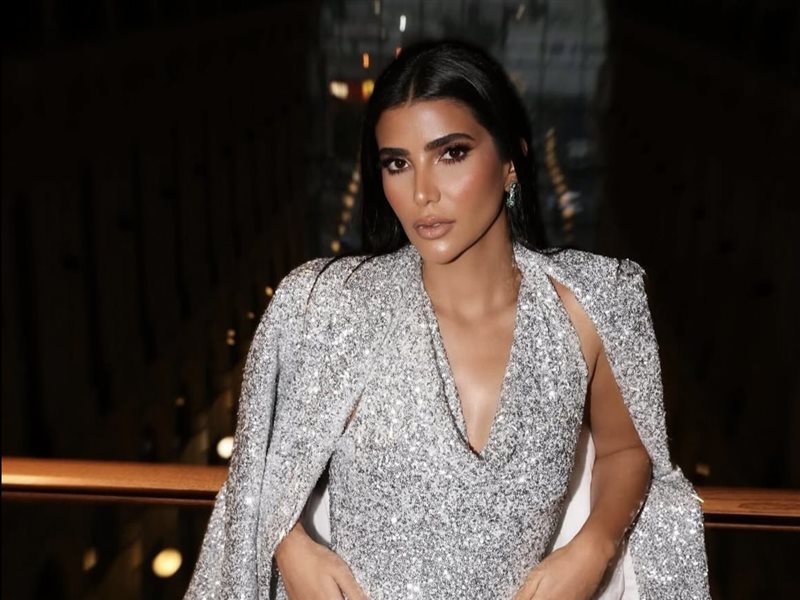  ريم سامي تشارك جمهورها صور من اطلالتها بتوقيع Delmar.kw