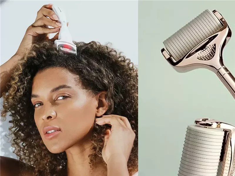 أفضل 6 أنواع من ديرما رولر لتحفيز فروة الرأس ودعم نمو الشعر