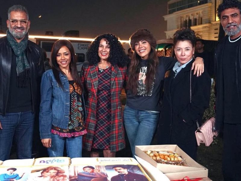 ريهام حجاج تشارك أول صورة من كواليس مسلسل «توابع» وتعلن انطلاق التصوير