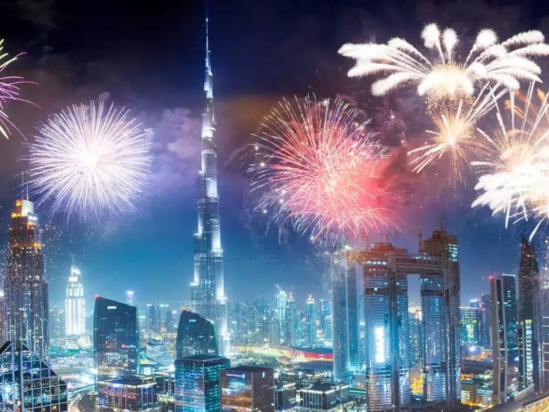 احتفالات رأس السنة في دبي .. تعرف على خريطة الطرق ومواعيد إغلاق الشوارع المحيطة ببرج خليفة